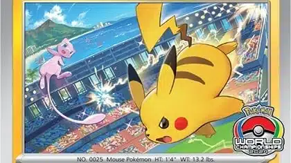 carta promozionale pikachu 2024